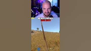 guy rage quits A FULL SERVER WITH A QUE after chasing me on rust and losing #playrust #rust #shorts