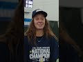 No. 1 Ranked Dasha Vidmanova talks about winning the 2025 ITA Indoor National Championship