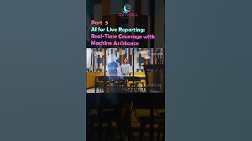AI for Live Reporting: Real-Time Coverage with Machine Assistance! Part 5 #ai #viral #trending