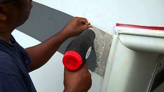 Removing Vinyl Graphics with a Heat Gun