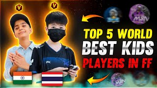 TOP 5 DANGEROUS KID LEGENDS IN FF😱🔥- Garena Free fire Max