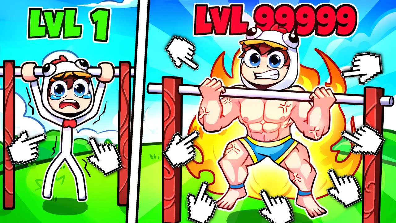 1 Clic = +1 MUSCLE FORT sur Roblox ! (Muscle Race Clicker)