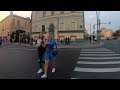 Russia, Walking in Moscow, Barricade street, Malaya Nikitskaya street 4К.