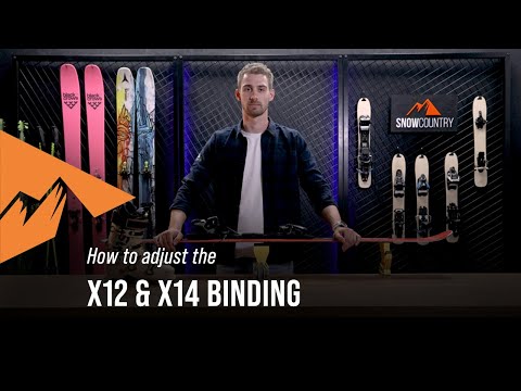 How To Adjust Your X12 X14 Binding Snowcountry