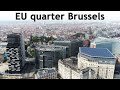 Brussels | European quarter | Drone | 4K