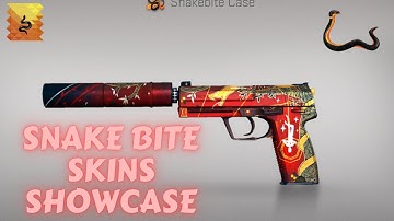Snakebite Case Skins in-game Showcase | CS:GO