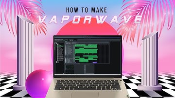 Making VAPORWAVE on LMMS (part 1/2 drums sample) LMMS