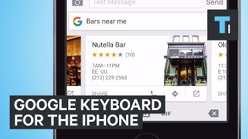 Google keyboard for the iPhone