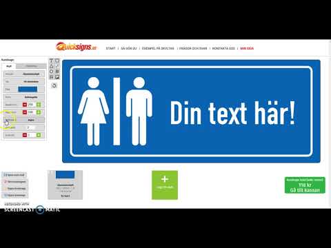 Video: Hur Man Utformar En Skylt