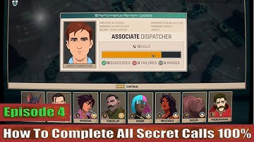 Dispatch Episode 4 Complete All Secret Calls 100% With Waterboy (2nd Shift)