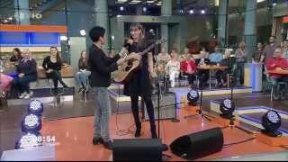 SOPHIE HUNGER - Weltmeister + Supermoon (ZDF Morgenmagazin mom mo:ma 27.04.2015)