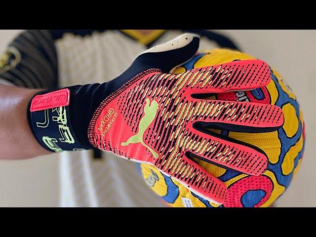 PUMA x LIBERTY ULTRA Grip 1 Hybrid Goalkeeper Glove Preview - YouTube