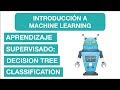 APRENDIZAJE SUPERVISADO: DECISION TREE CLASSIFICATION | #13 Curso de Introducción a Machine Learning