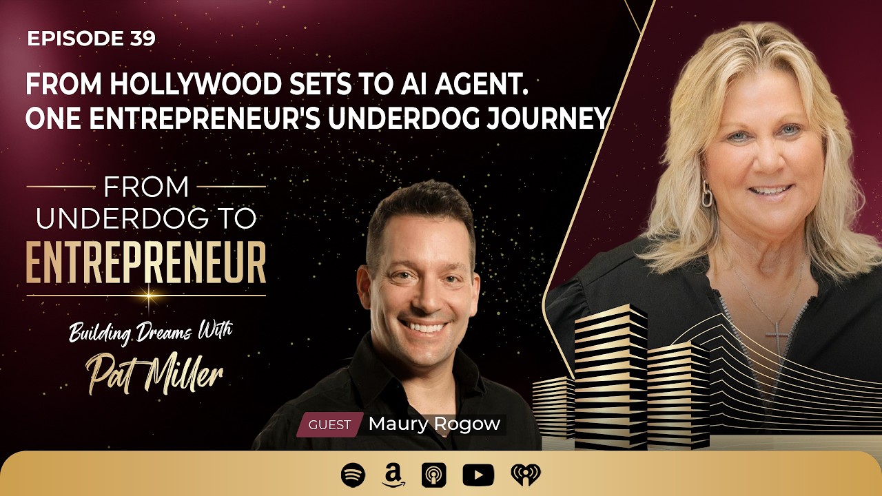 From Hollywood sets to AI agent. One entrepreneur's underdog journey