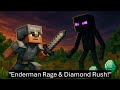 "Minecraft Survival | Day 5: Enderman Attack, Diamonds Found, Full Iron Armor!"