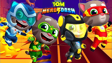 Talking Tom Hero Dash Gameplay Walkthrough Part 22 - Tutorial 2022 (iOS/Android Games)