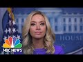 White House Holds Press Conference After Day Of Riots At Capitol | NBC News