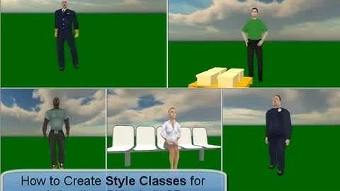 Arena Style Classes for Animating 3D Objects in