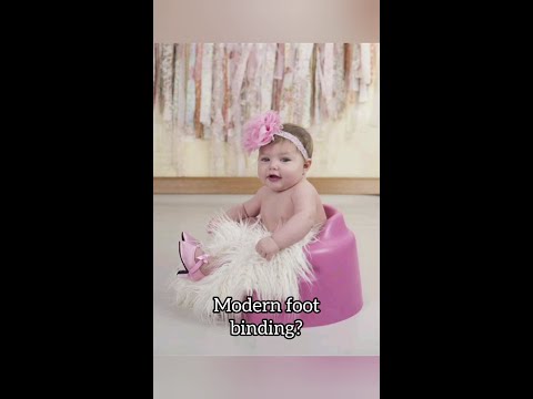 Why you should walk barefoot ep 17 | binding children | lotus feet #shorts