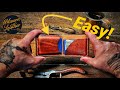 Could It Be This EASY!? Making a Leather Wallet and All Tools Explained! (The Faulkner)