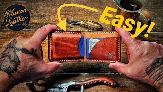 Could It Be This EASY!? Making a Leather Wallet and All Tools Explained! (The Faulkner) screenshot 4