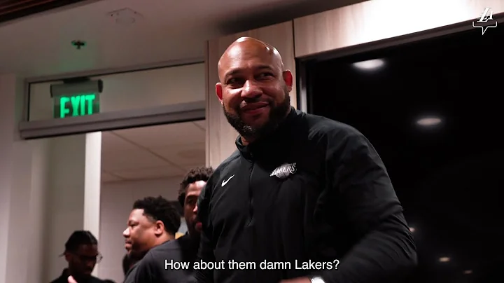 Darvin Ham's postgame speech after Lakers advance to 2nd Round | 2023 NBA Playoffs - DayDayNews