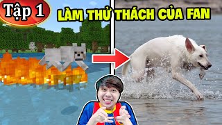 Vinh Làm Thử Thách Của Fan TẬP 1 : "CON CHÓ BAY TRÊN MẶT NƯỚC" TẠI SAO NÓ LẠI LÀM ĐƯỢC NHƯ VẬY NHỈ?