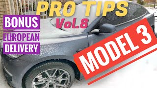 Tesla Model 3 - PRO TIPS Vol.8 | (European Deliveries UPDATE)