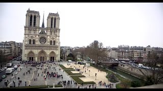 Le toit de Notre-Dame de Paris