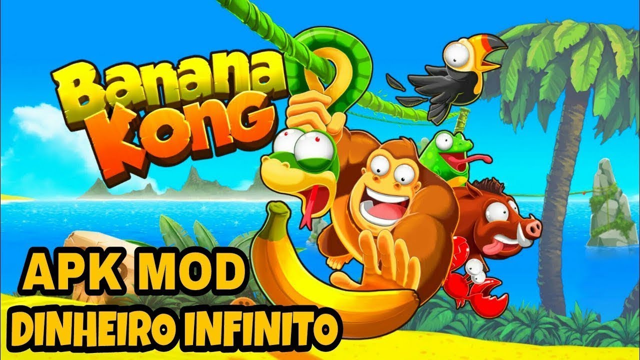 Saiu!!!Banana Kong Dinheiro Infinito Atualizado 2018 - YouTube