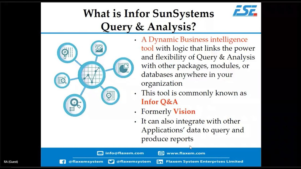 Infor Query & Analysis (Q&A) Demo Walk through - What it does and how ...