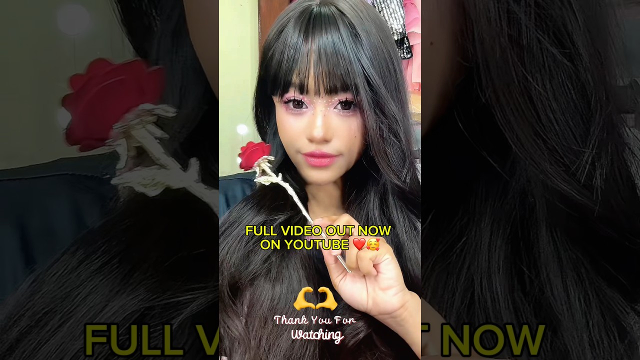 Makeup Tutorial Happy Valentine’s Day🥹❤️NEW YOUTUBE VIDEO OUT NOW!! 🙂👍🏻