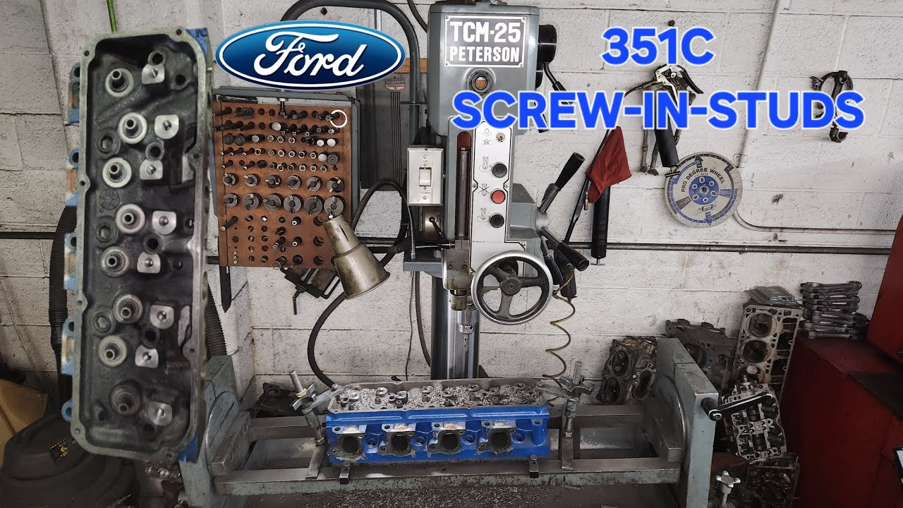 MACHINING 351C FOR SCREW-IN-STUDS AND GUIDE PLATES