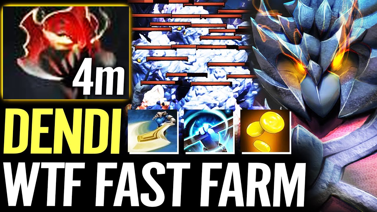 🔥 Dendi WTF 4min MoM Sven — Max Cleave 175% DMG Big Stack Fast Farm Carry Dota 2 Pro