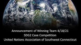 20210418 UNAUSA SDG2 Zero Hunger Case Competition chapter winner ceremony