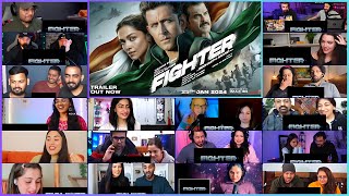 Fighter Trailer Mashup Reaction Ft. Hrithik Roshan Deepika Padukone