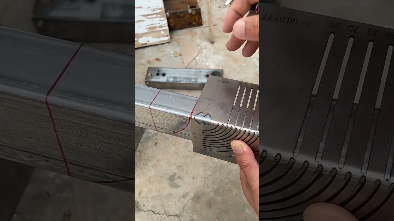 Square Steel 90 Degree Arc Angle Ruler Good Quality High Performance Practical Tool