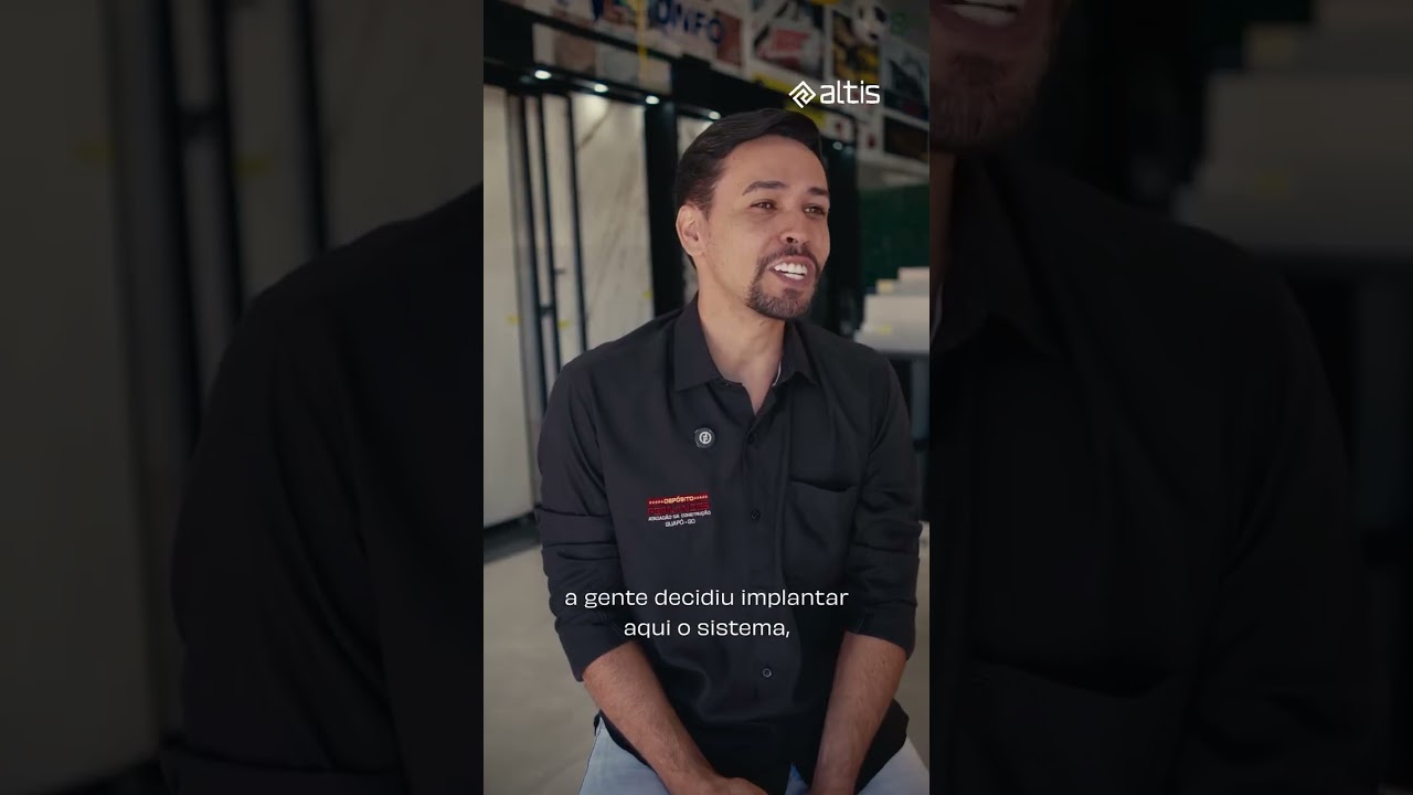 Depoimento em vídeo de cliente Altis