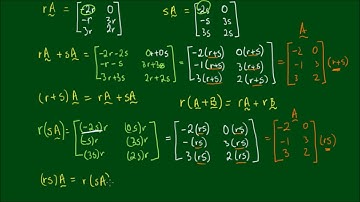 Basic Matrix Operations - Scalar Multiplication