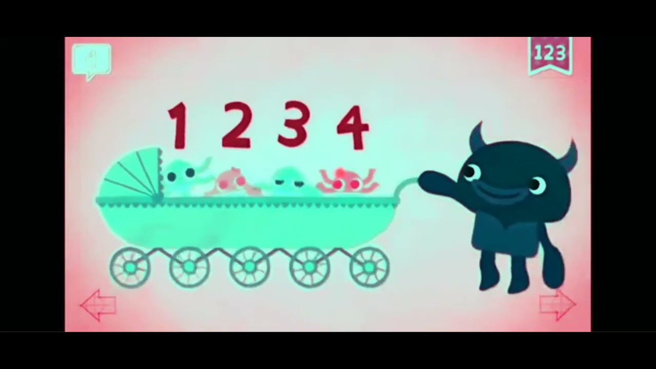 Endless Numbers Four Endless numbers 4 em split vermelho | Parte 3 - YouTube