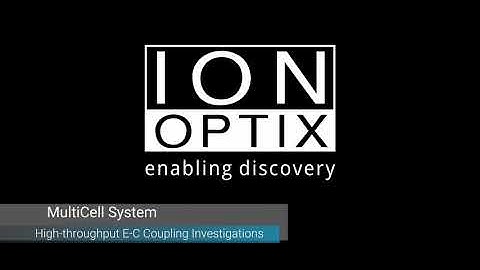 IonOptix MultiCell: High-throughput E-C Coupling Investigations