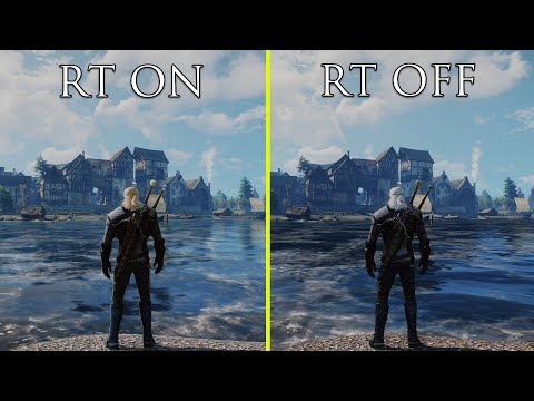 The Witcher 3 Next Gen Patch Ray Tracing ON vs OFF PS5 Graphics Comparison