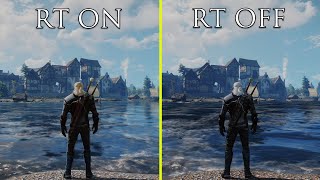The Witcher 3 Next Gen Patch Ray Tracing ON vs OFF PS5 Graphics Comparison