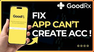 Fix GoodRx Cannot Create Account !