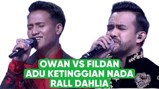 OWAN VS FILDAN adu nada tinggi di rall bunga dahlia keren parah