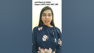 100 Days 10 Units Day 2 | Paper 1 NTA UGC NET JRF | Teaching Aptitude- Helping Behavior