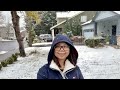 下雪了！2022年12月的初雪，帶大家四處逛逛...