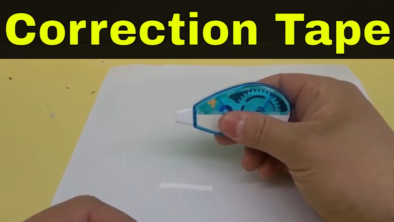 ✓ How To Use Bic Cover-It Correction Fluid Whiteout Review 