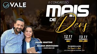 II CONGRESSO MAIS DE DEUS - DOMINGO - MANHÃ