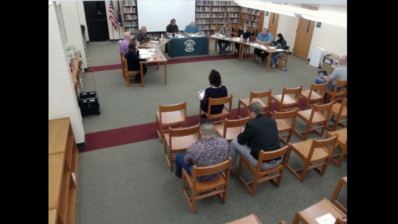 Pinconning Area Schools Regular Board Meeting 10/24/2022 YouTube